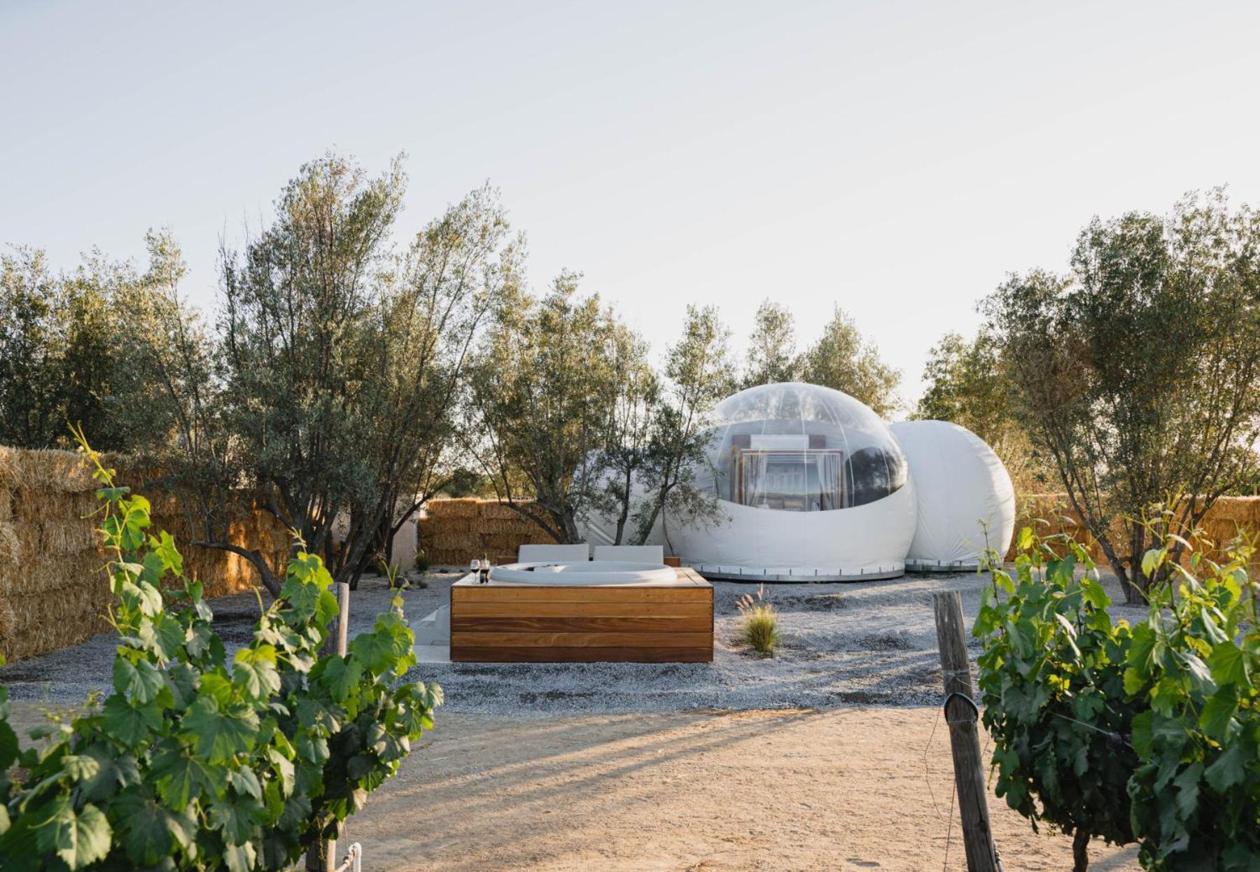 Bubble Supreme 13 With Jacuzzi Campera Burbuja Campo de lujo